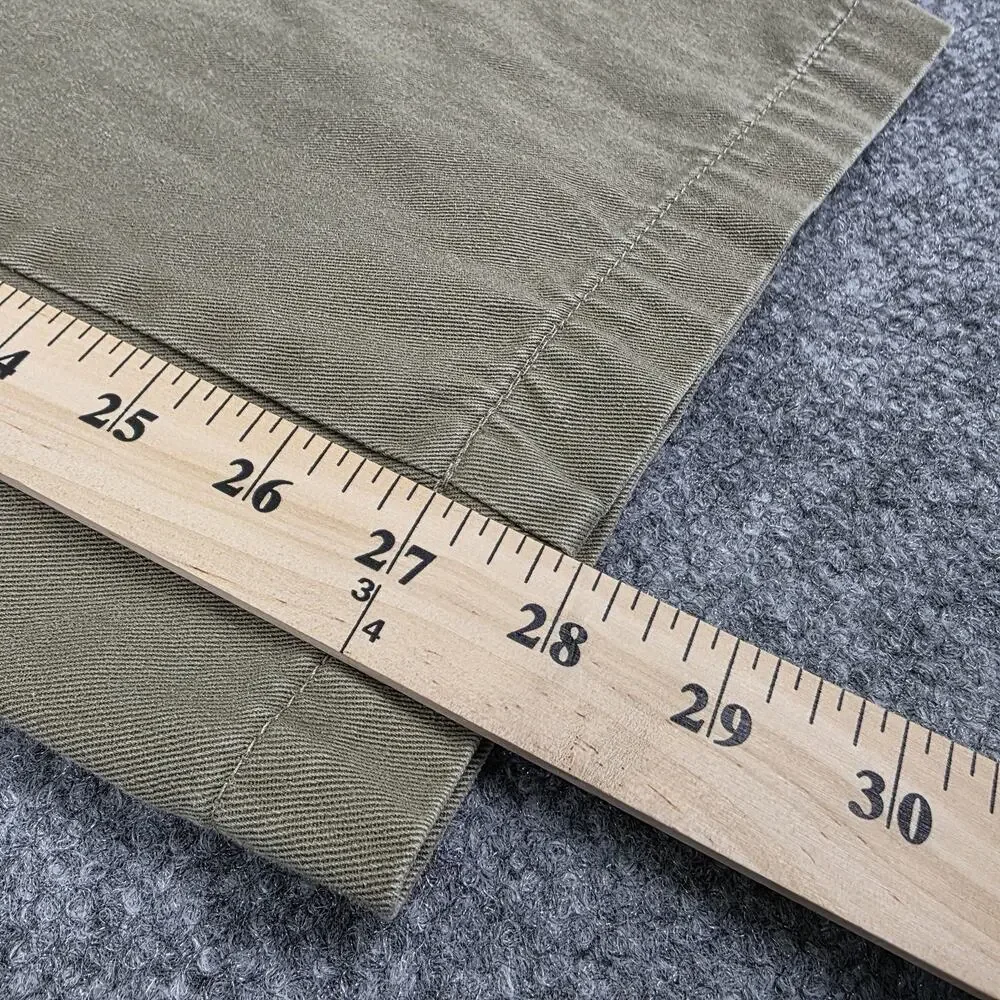 Cabelas Pants Mens 40 Beige Cargo Relaxed Fit Outdoor Casual Utility Workwear